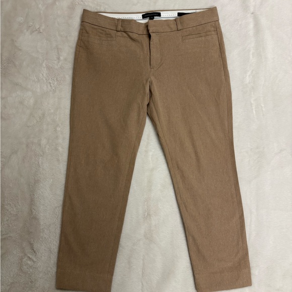 Banana Republic Sloan’s Fit Brown Pants 8 Petite - Picture 1 of 3
